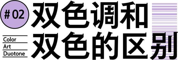 设计配色中的美颜滤镜——双色调